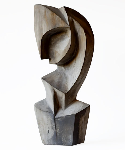 Abstract Essence: Handcrafted Wooden Sculpture