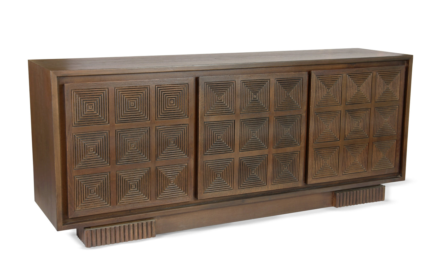Geometric Elegance Sideboard – A Statement in Sophistication