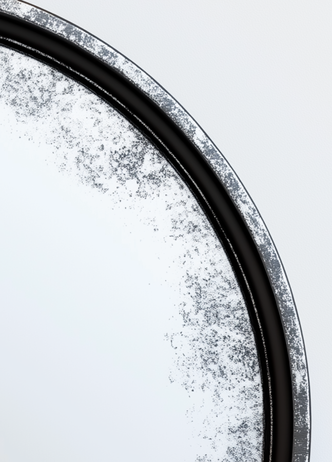 The Eclipse Round Mirror