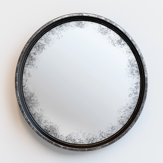 The Eclipse Round Mirror