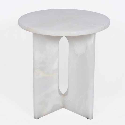 Ethereal Onyx Side Table
