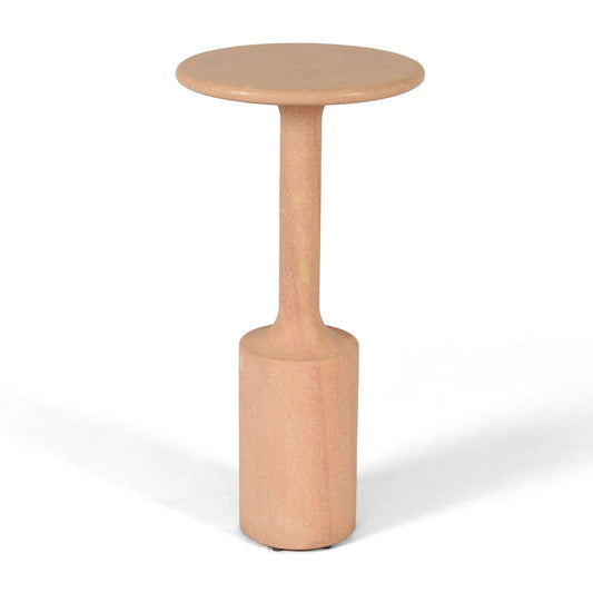 Solstice Side Table – Organic Elegance in Stone