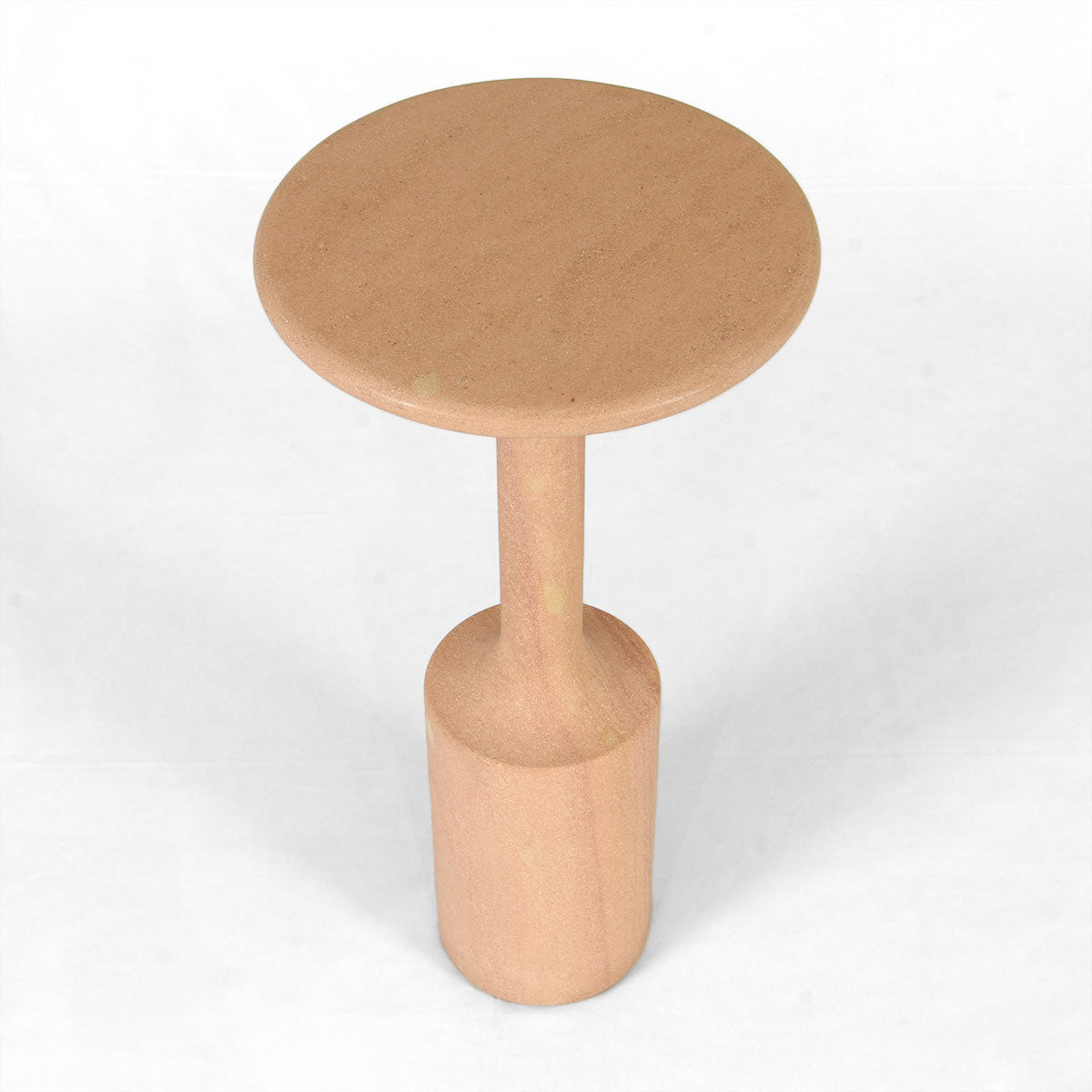 Solstice Side Table – Organic Elegance in Stone