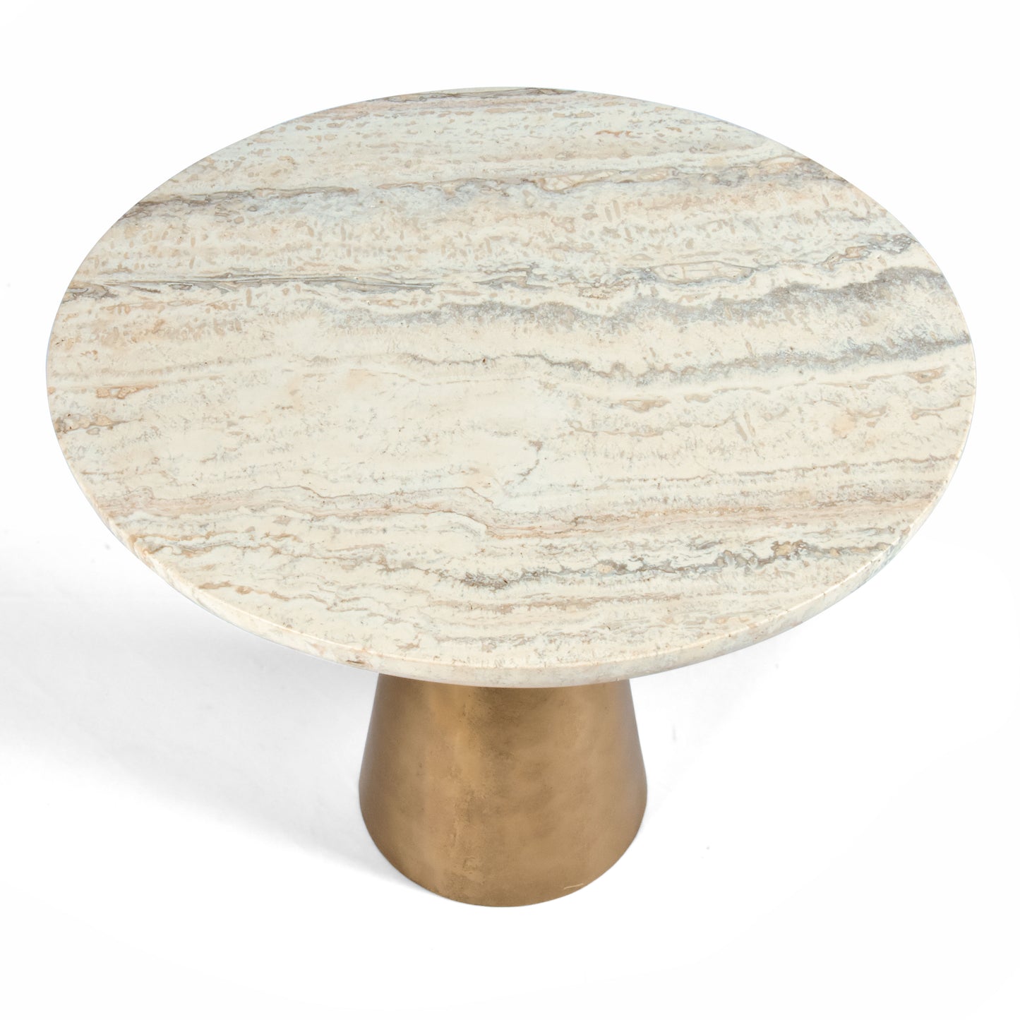 Luna Side Table – A Fusion of Luxury & Organic Beauty