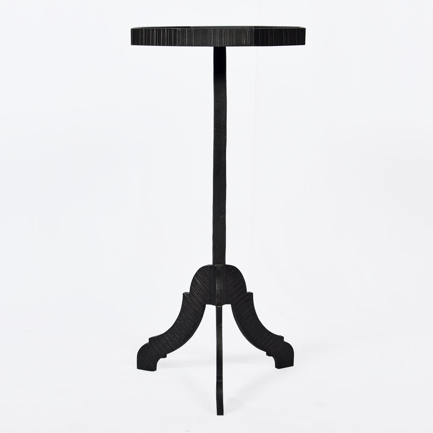 The Midnight Elegance Pedestal Table