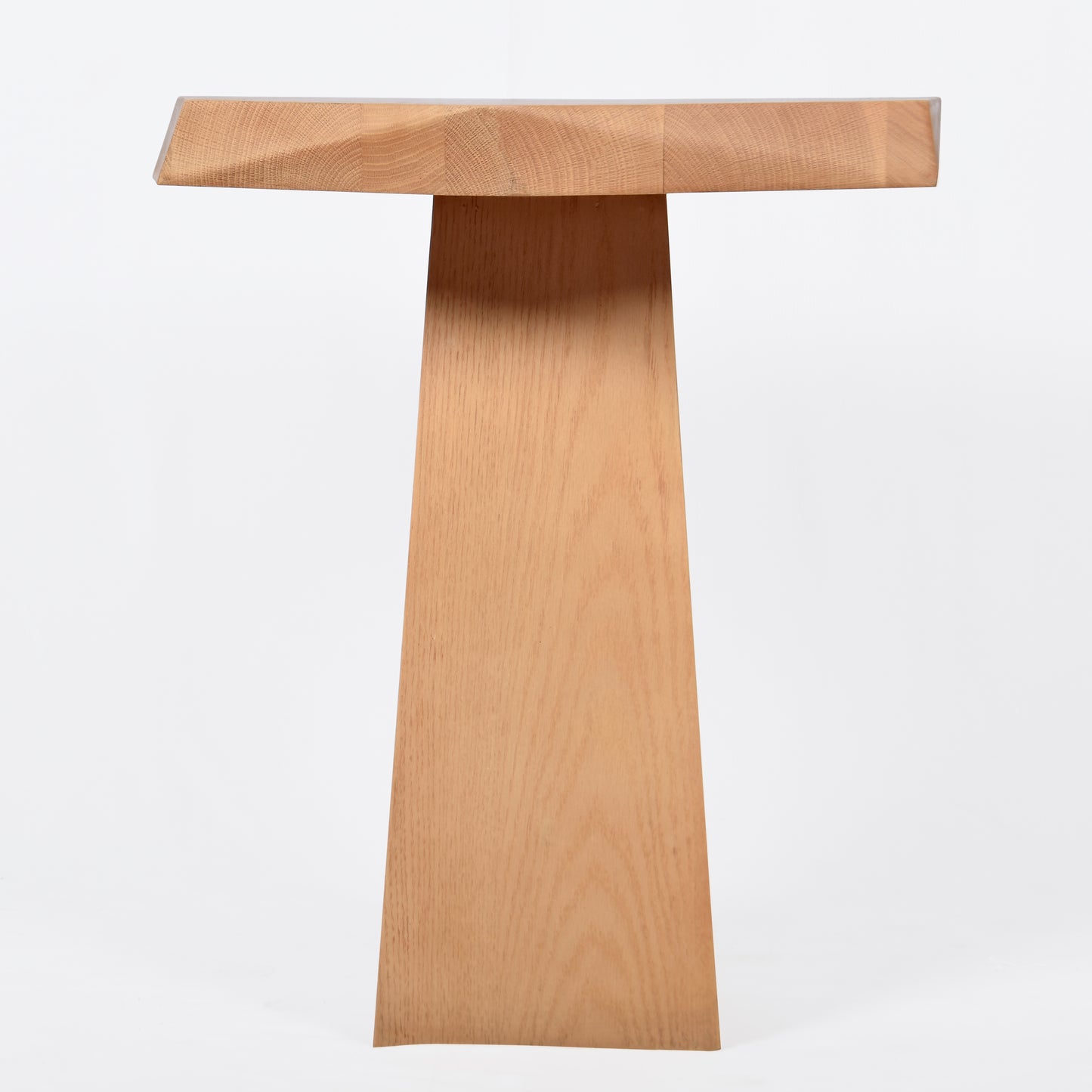 The GeoForm Oak Side Table