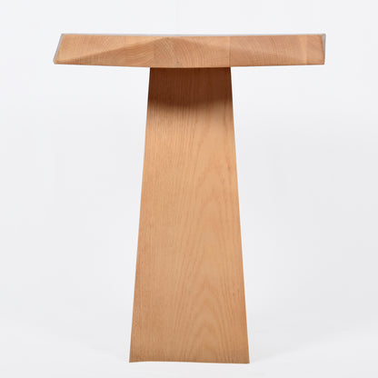 The GeoForm Oak Side Table