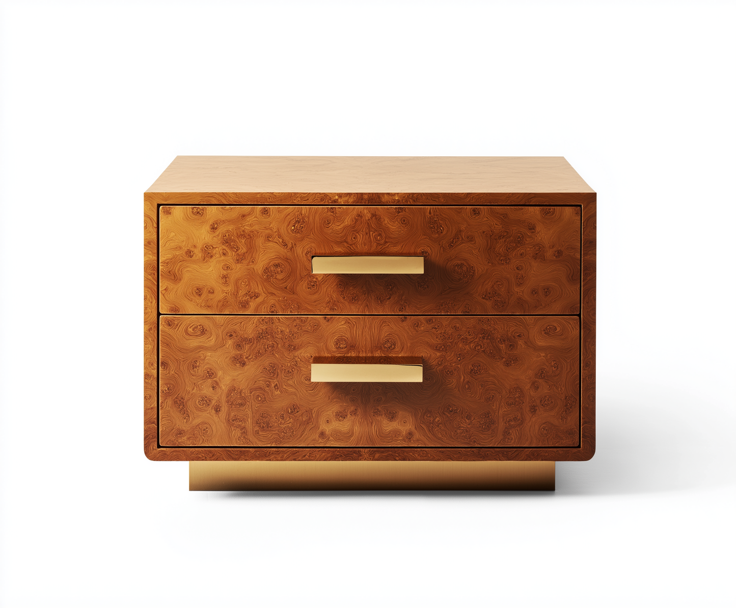 Opulent Burl Nightstand