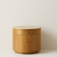 Avena Round Nightstand