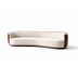 Ivory Curve Sofa