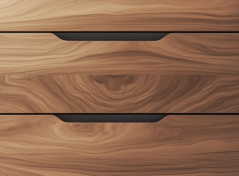 The Orion Walnut Chest of Drawers