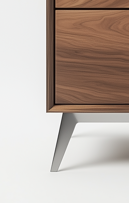 The Orion Walnut Chest of Drawers