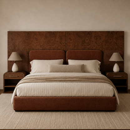 Monarch Burl Bed
