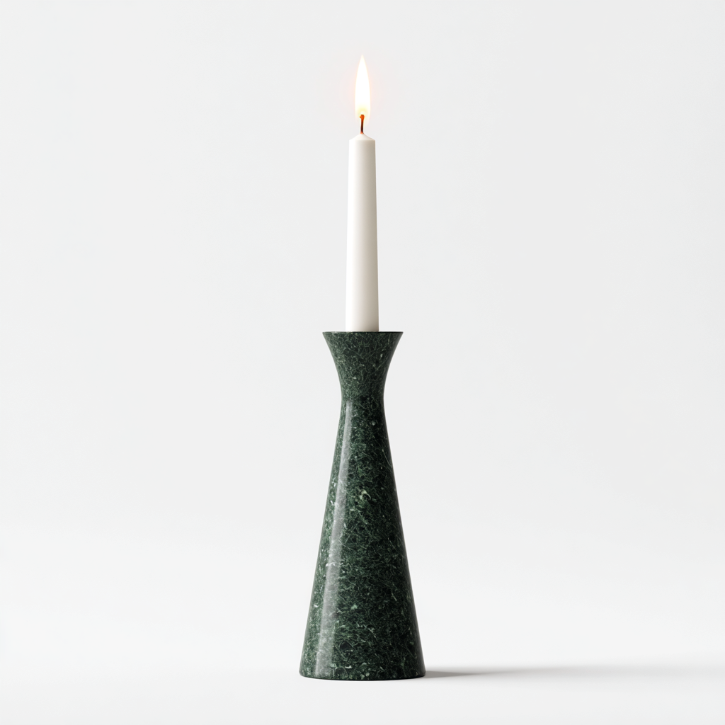 Verdura Marble Candle Holder