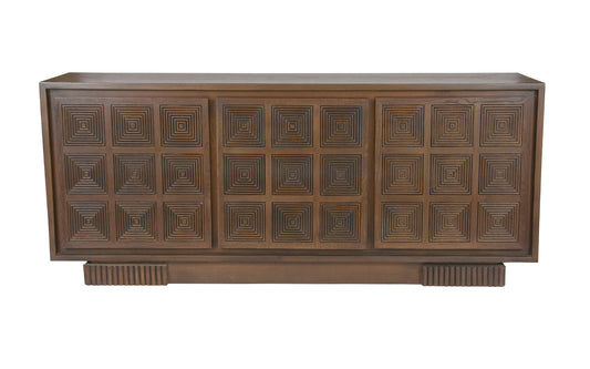 Geometric Elegance Sideboard – A Statement in Sophistication