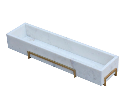 Astra Long Marble Tray